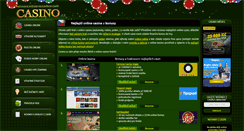 Desktop Screenshot of casino.cz