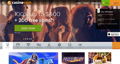 Desktop Screenshot of casino.com