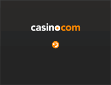 Tablet Screenshot of casino.com