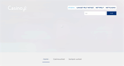 Desktop Screenshot of casino.fi