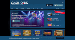 Desktop Screenshot of casino.dk
