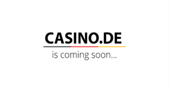Desktop Screenshot of casino.de