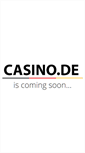 Mobile Screenshot of casino.de